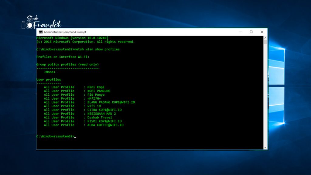 password wifi 6 1024x576 - Cara Mudah Mengetahui Password Wifi Di Windows