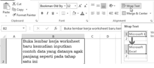 Hasil melipat data